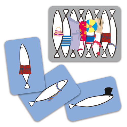 Sardines Memory Card Game