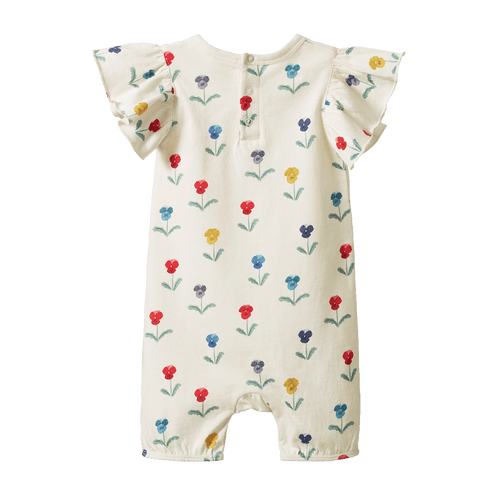 Nature Baby Tilly Suit Delphine Blooms Print