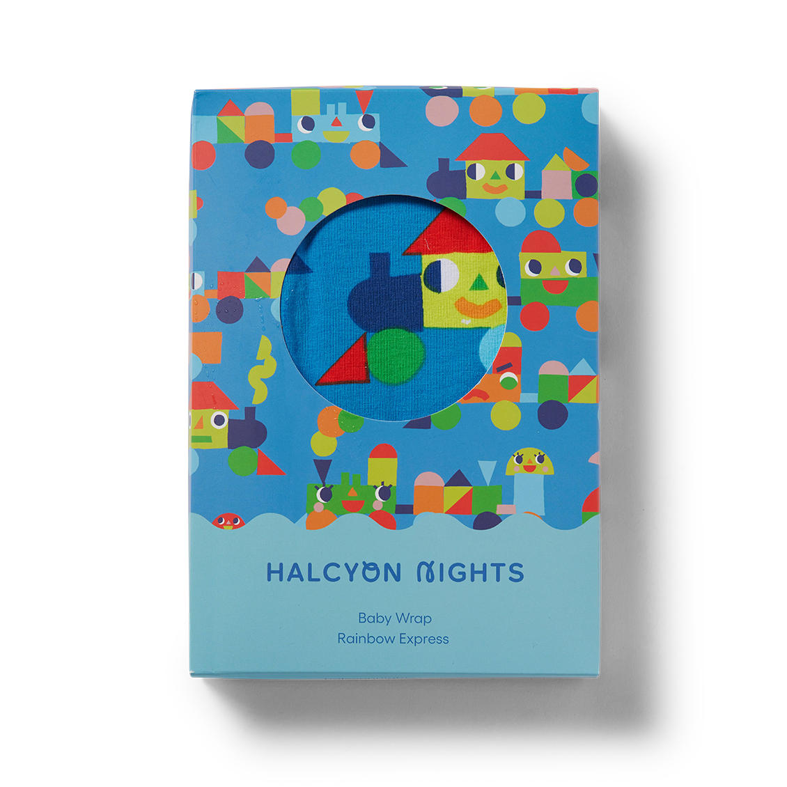 Halcyon Nights Rainbow Express Baby Wrap
