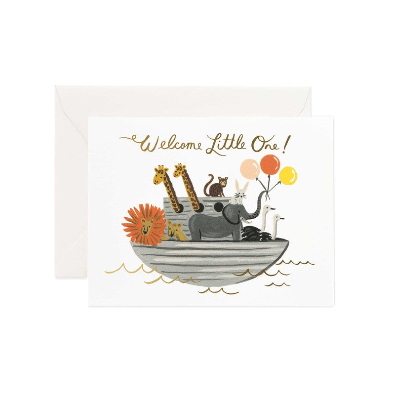 Rifle Paper Co Greeting Card Noah's Ark
