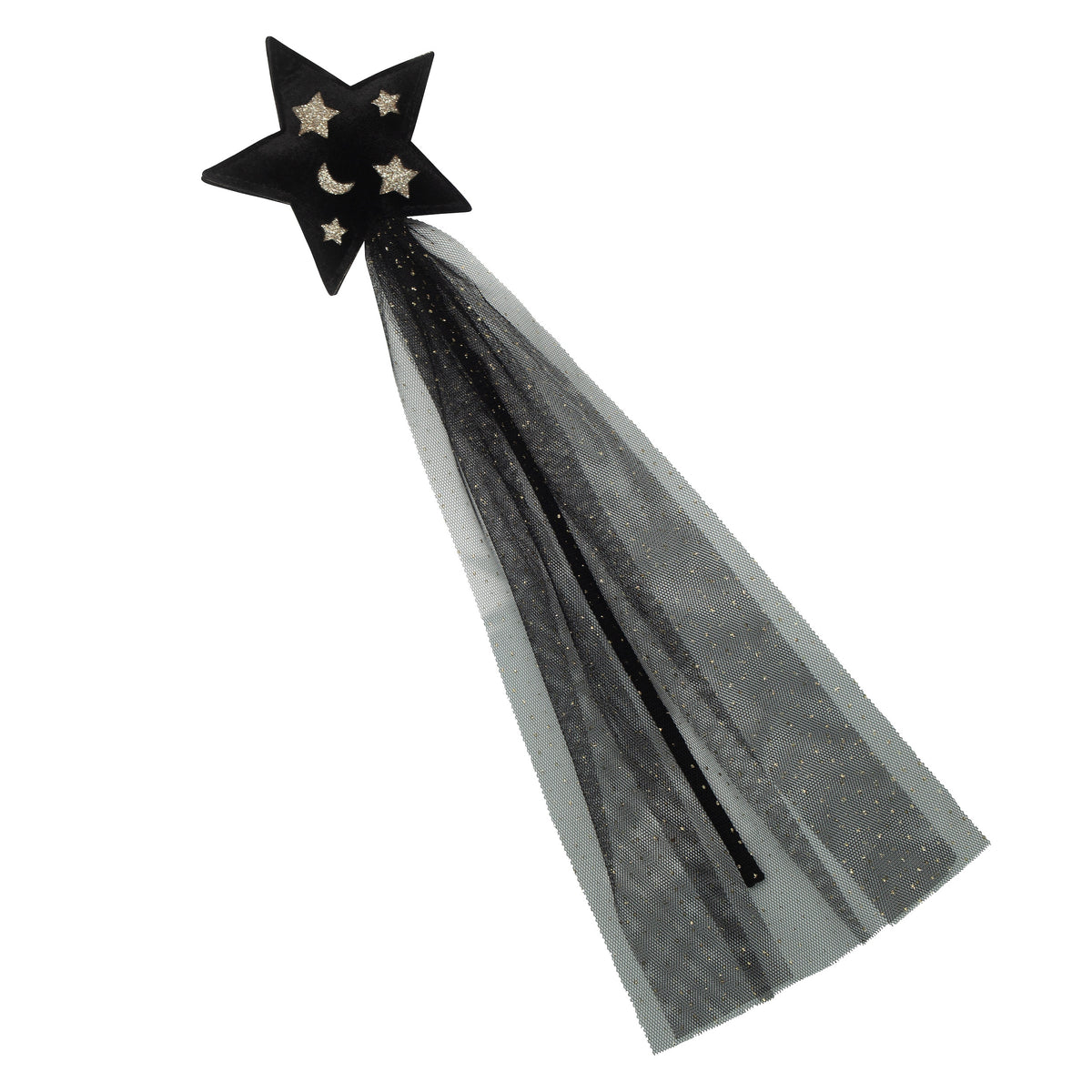 Mimi & Lulu Esmerelda Witch Wand BLACK