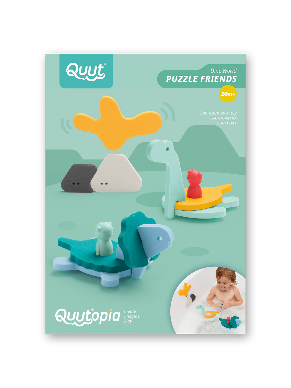 Quut Puzzle Friends - Dino World