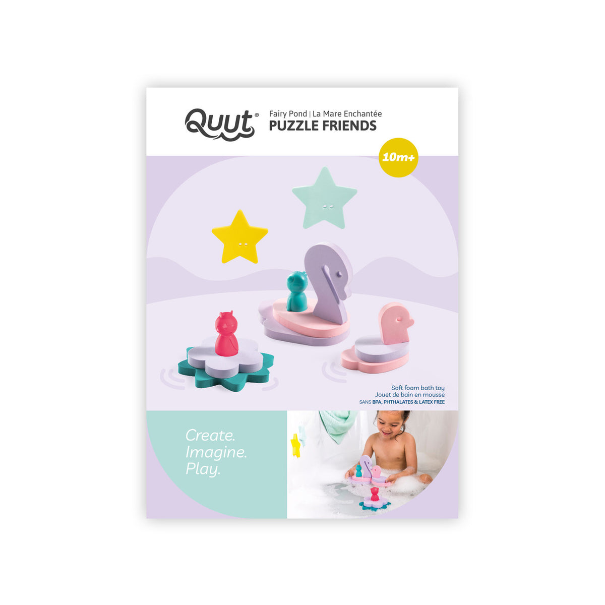 Quut Puzzle Friends - Fairy Pond