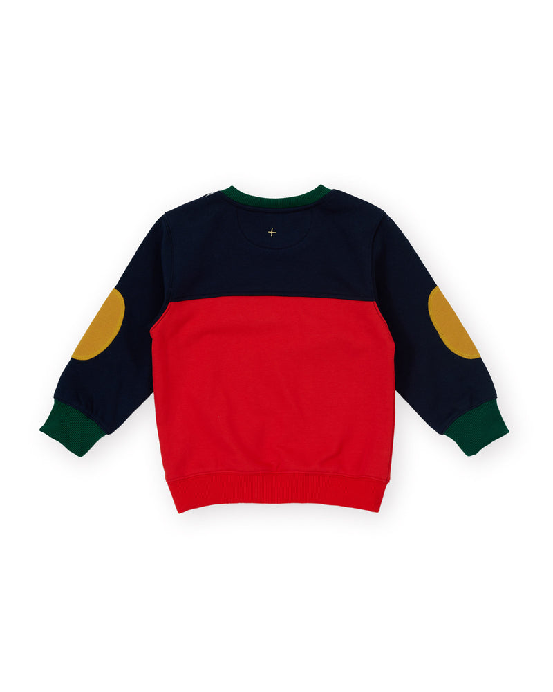Goldie and Ace COLOUR BLOCK POCKET SWEATER