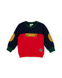 Goldie and Ace COLOUR BLOCK POCKET SWEATER