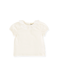Goldie and Ace Laura Puff Sleeve Collar Top