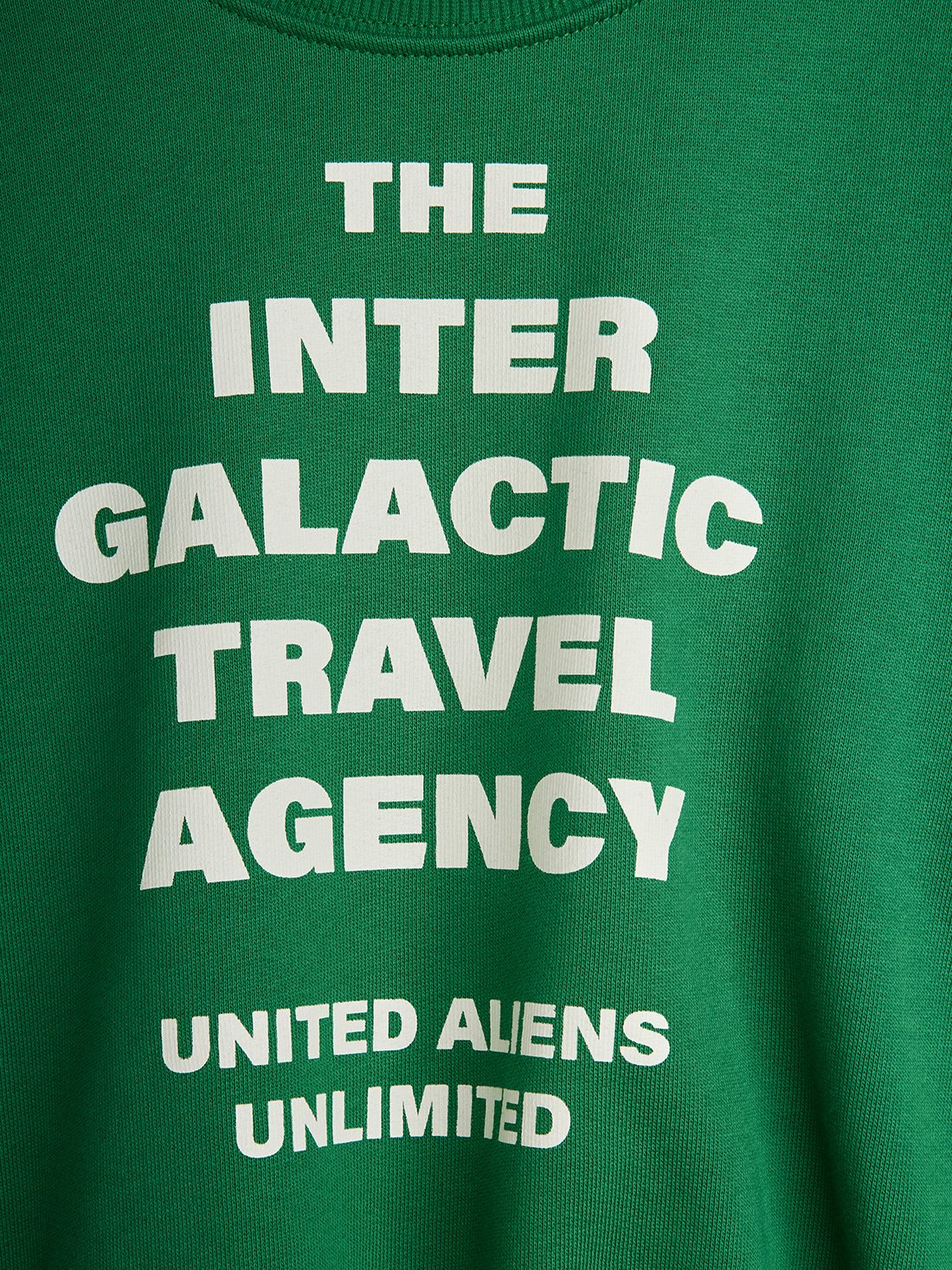 Mini Rodini Travel Agency Sweatshirt Green
