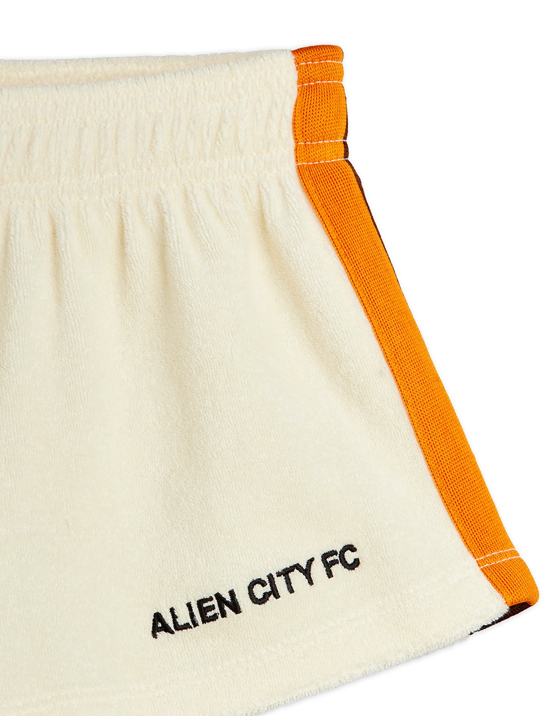 Mini Rodini Alien City FC Embroidered Terry Sweat Shorts