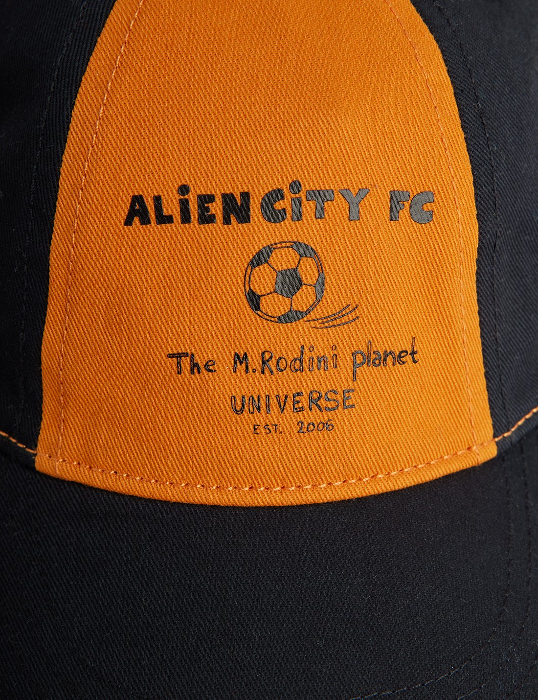 Mini Rodini Alien City FC Embroidered Soft Cap