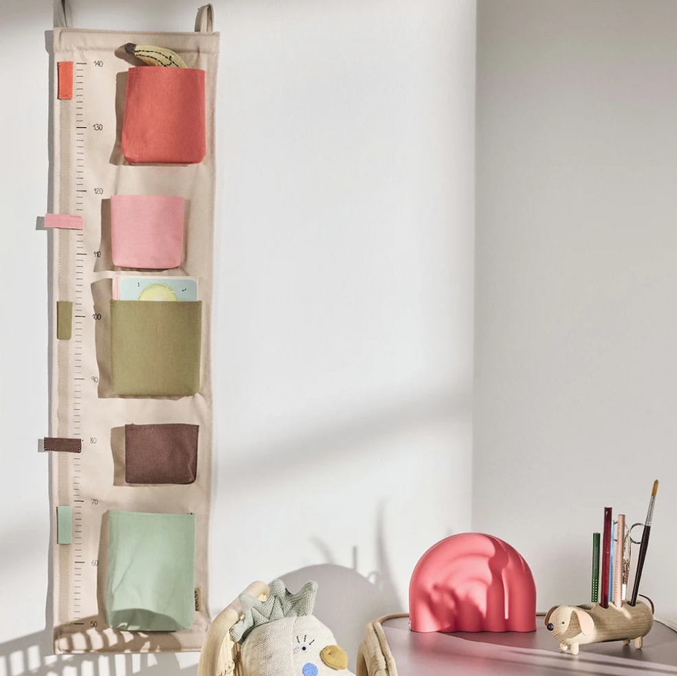 OYOY Saga Growth Chart Storage Rose