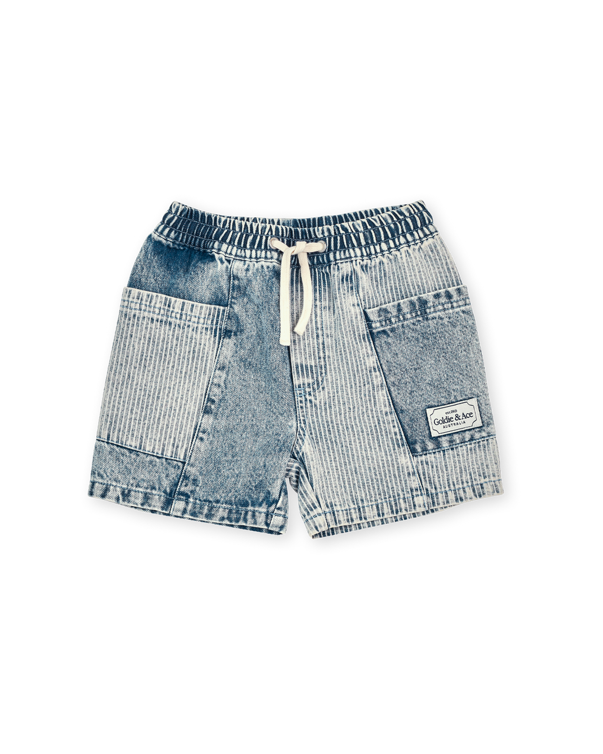 Goldie and Ace Pin Stripe Noah Pocket Shorts