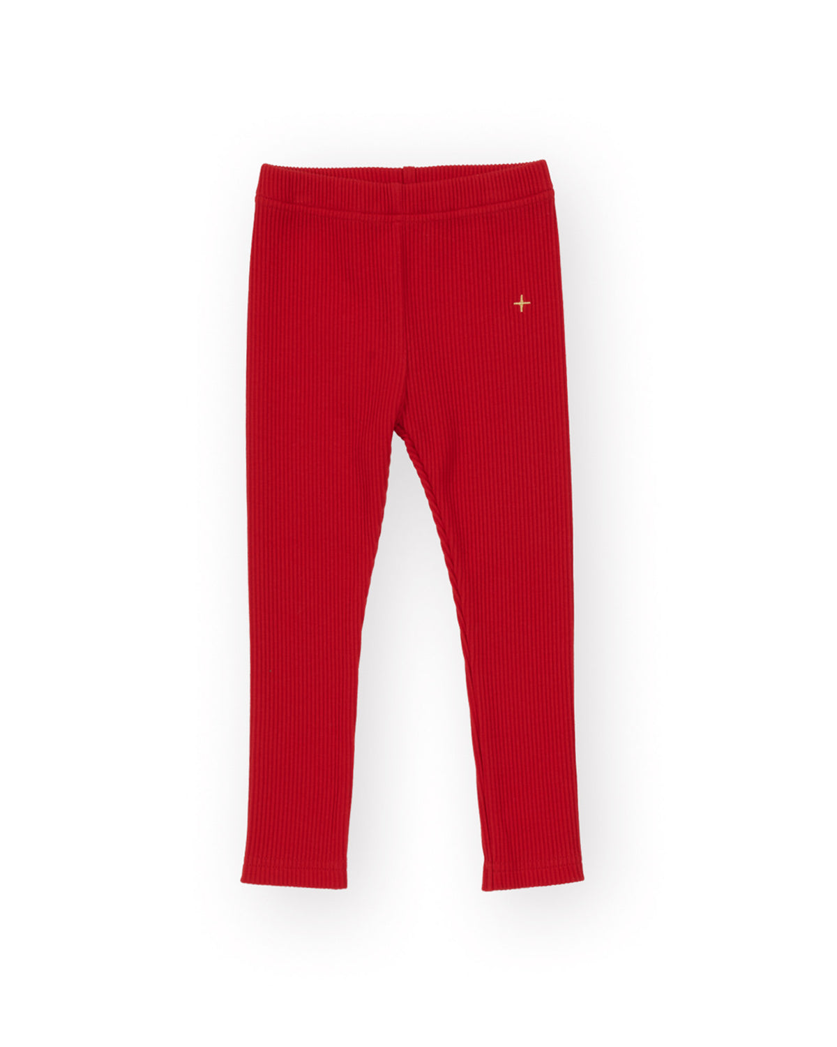 Goldie and Ace BOWIE RIB LEGGING RED