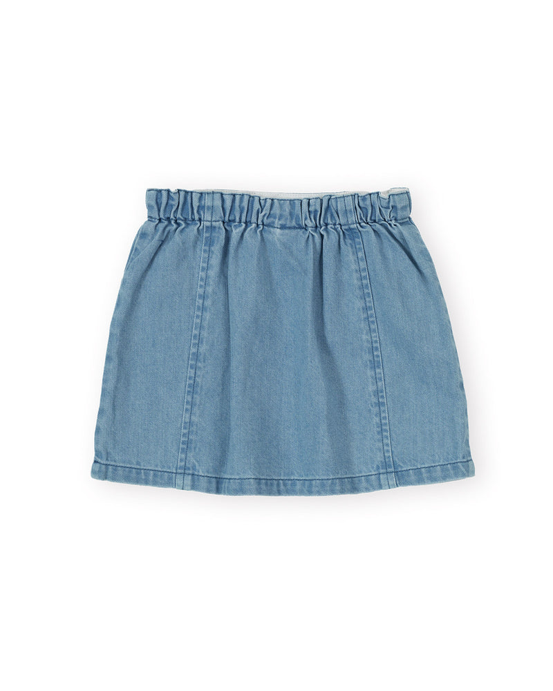 Goldie and Ace WILD STRAWBERRY CHAMBRAY SKIRT