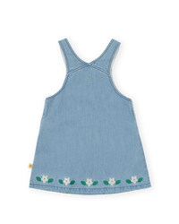 Goldie and Ace Wild Strawberry Pinafore Dress