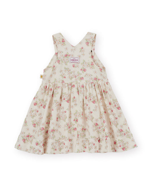Goldie and Ace STRAWBERRY FIELDS PINAFORE DRESS
