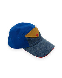 Goldie and Ace COLOUR BLOCK VINTAGE DENIM CAP