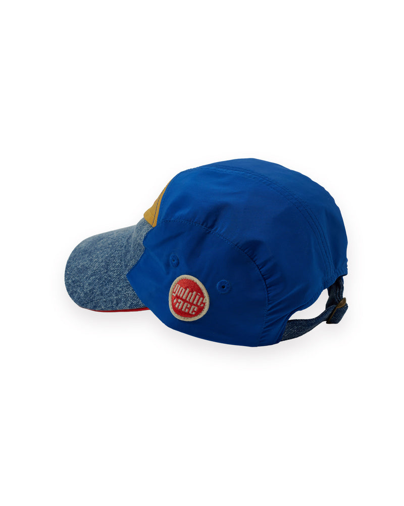 Goldie and Ace COLOUR BLOCK VINTAGE DENIM CAP