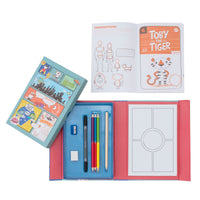 Tiger Tribe Comic Book Kit - Practice. Plan. Create.