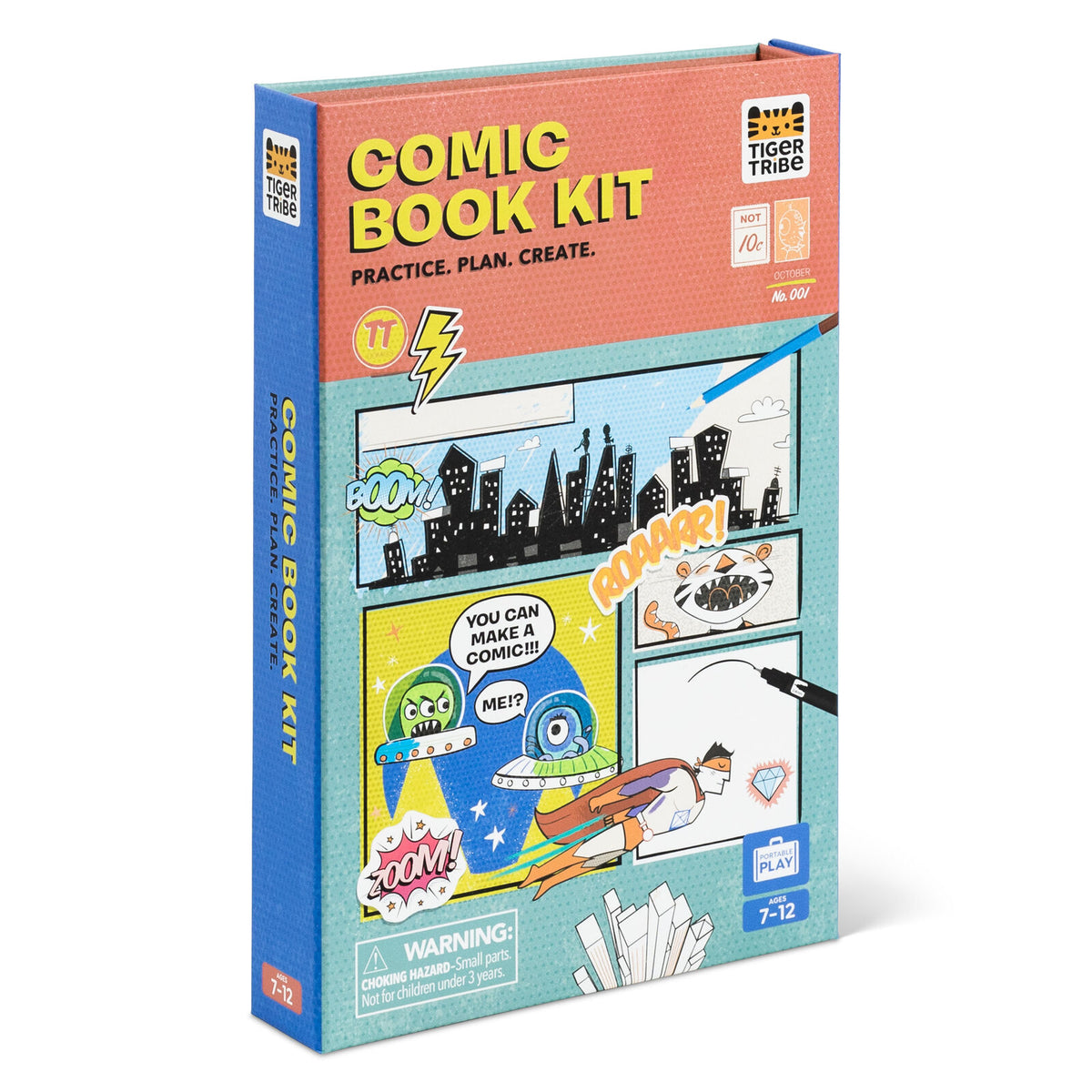 Tiger Tribe Comic Book Kit - Practice. Plan. Create.