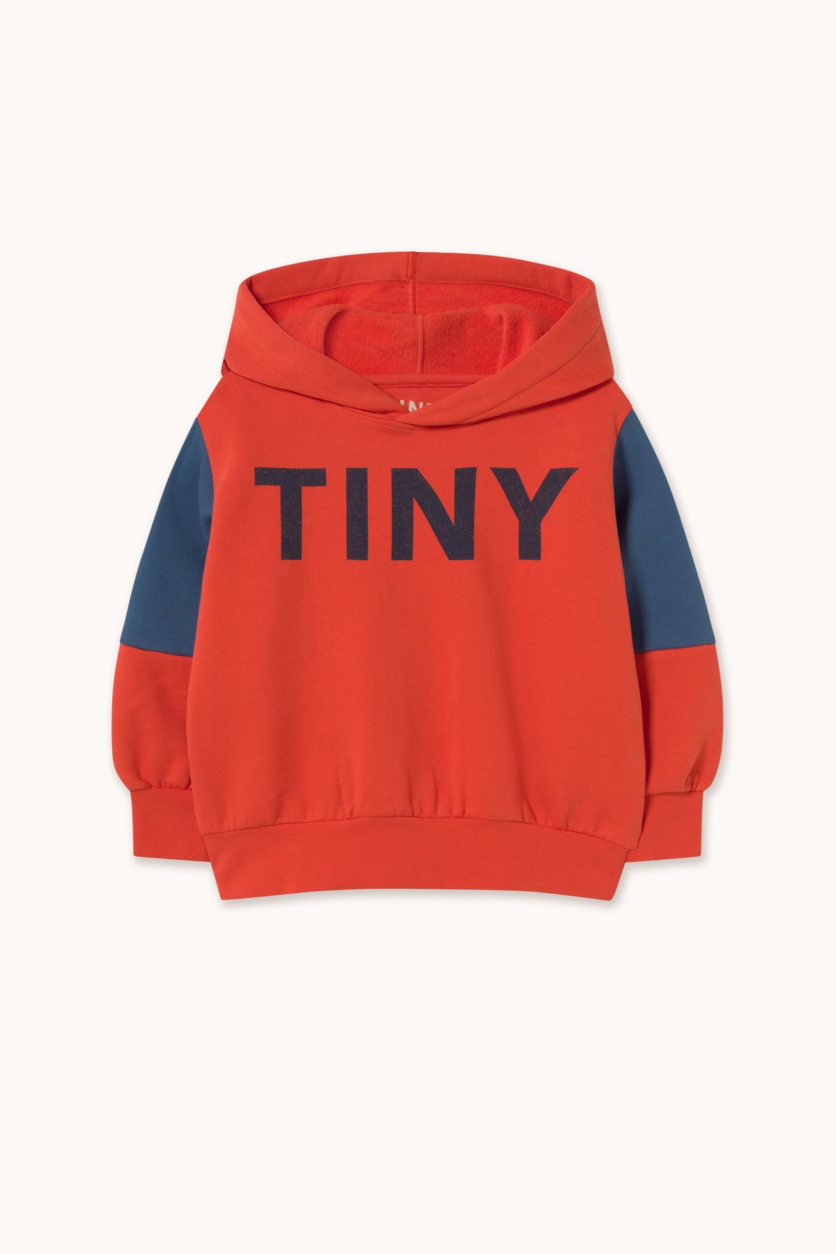 Tiny Cottons TINY COLOR BLOCK HOODIE dark red