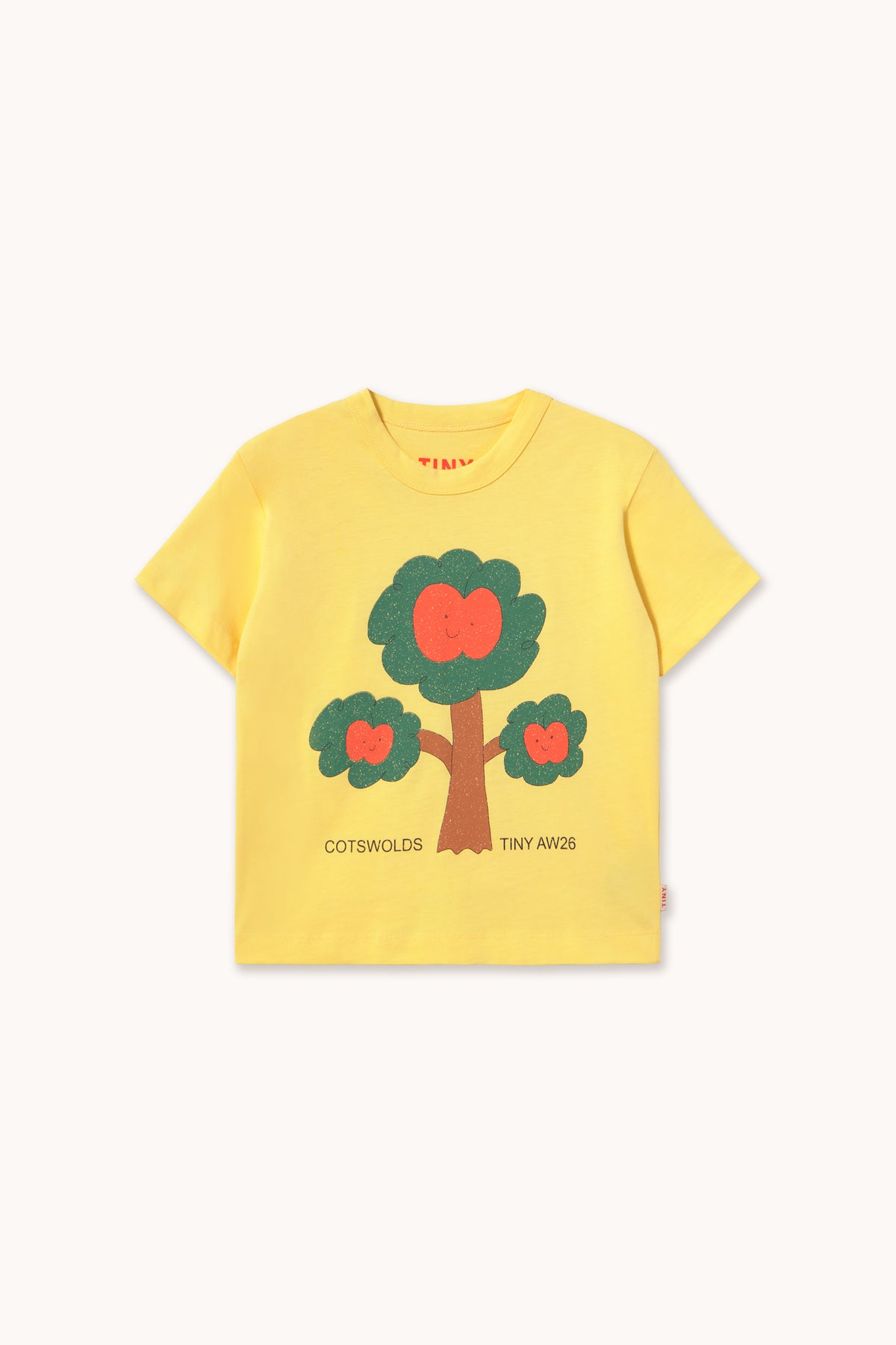 Tiny Cottons TREE GRAPHIC TEE mellow yellow