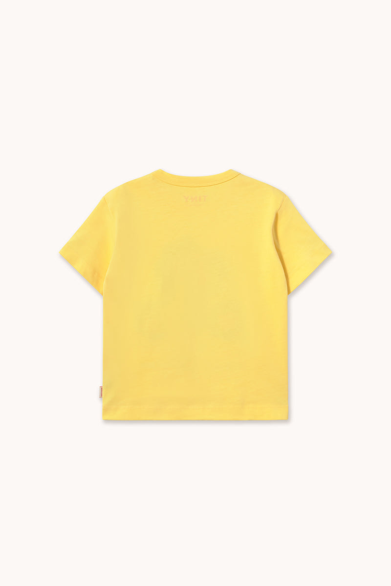 Tiny Cottons TREE GRAPHIC TEE mellow yellow