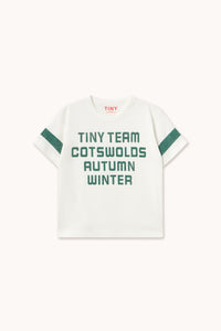 Tiny Cottons TINY TEAM GRAPHIC TEE off-white