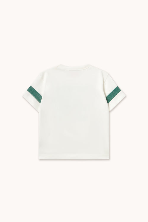 Tiny Cottons TINY TEAM GRAPHIC TEE off-white