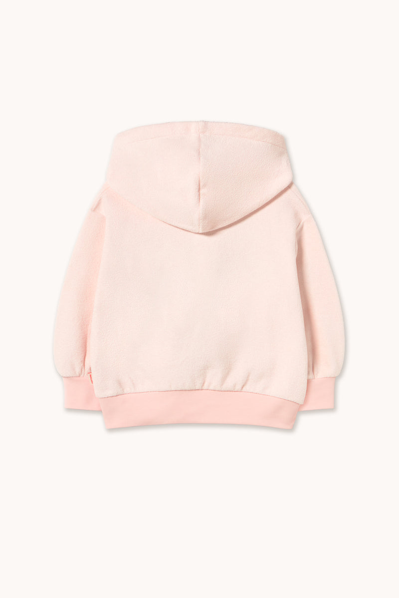 Tiny Cottons TINY DAISY GRAPHIC HOODIE pastel pink