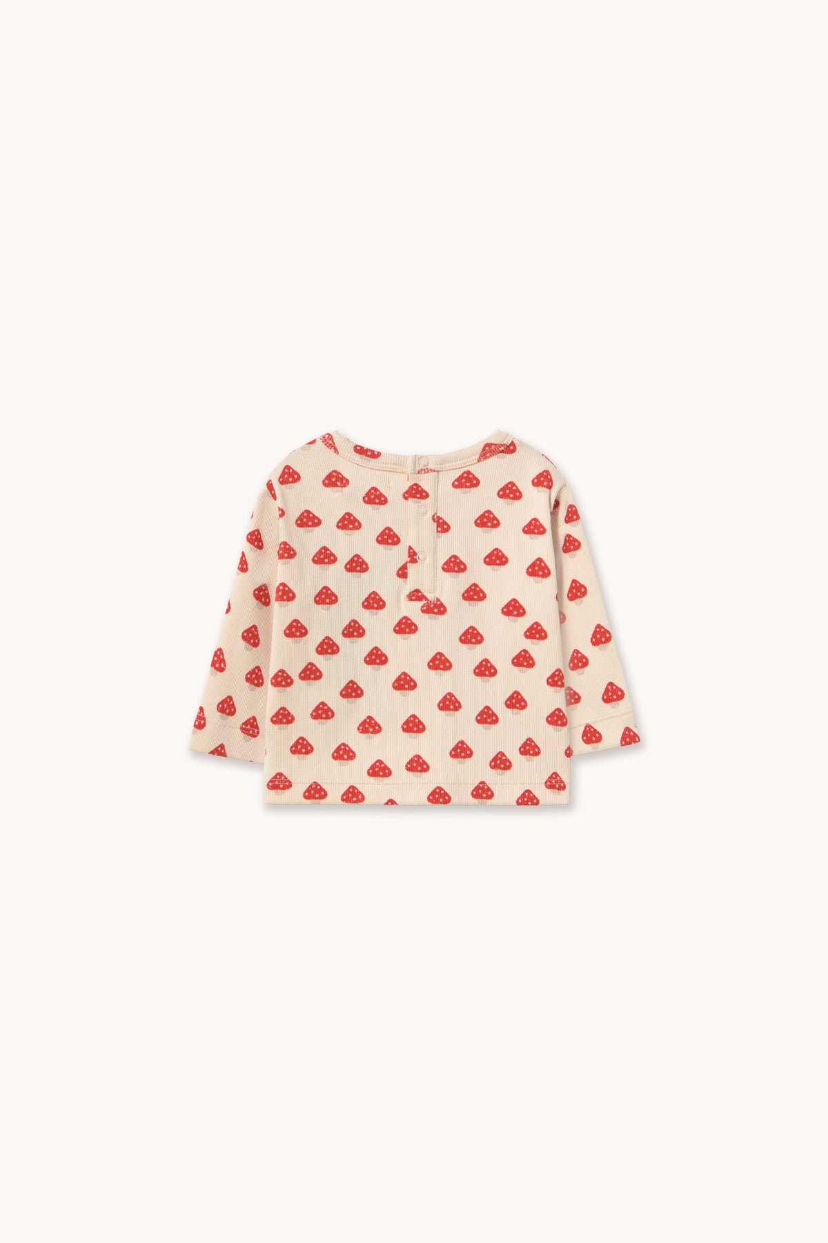 Tiny Cottons MINI MUSHROOMS RIB BABY TEE