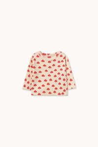 Tiny Cottons MINI MUSHROOMS RIB BABY TEE