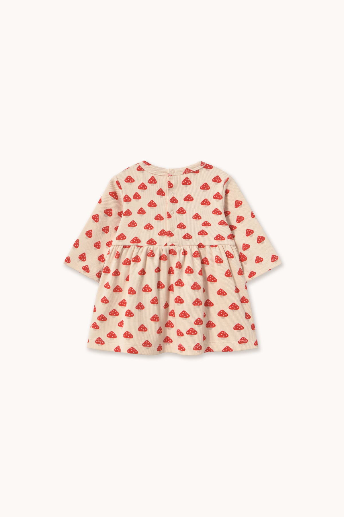 Tiny Cottons MINI MUSHROOMS RIB BABY DRESS