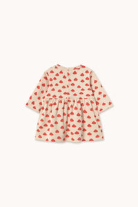 Tiny Cottons MINI MUSHROOMS RIB BABY DRESS