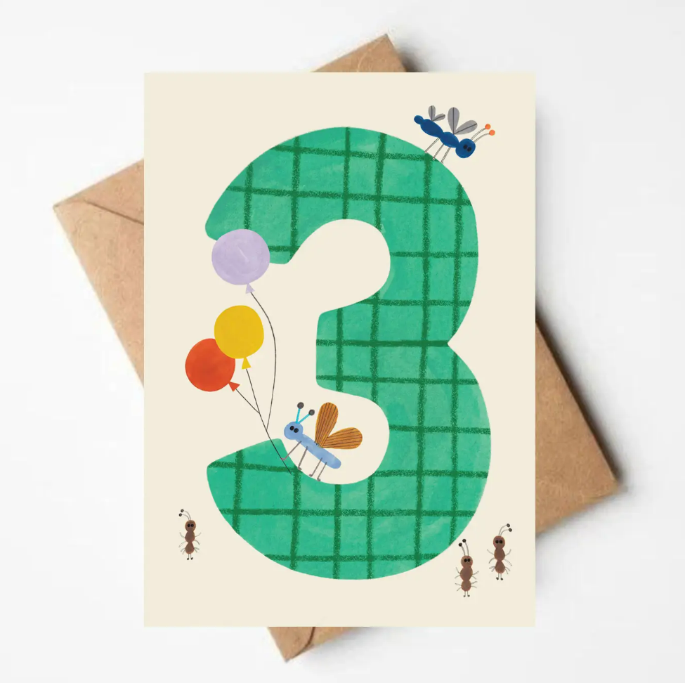 Daria Solak 3 Age Greeting Card