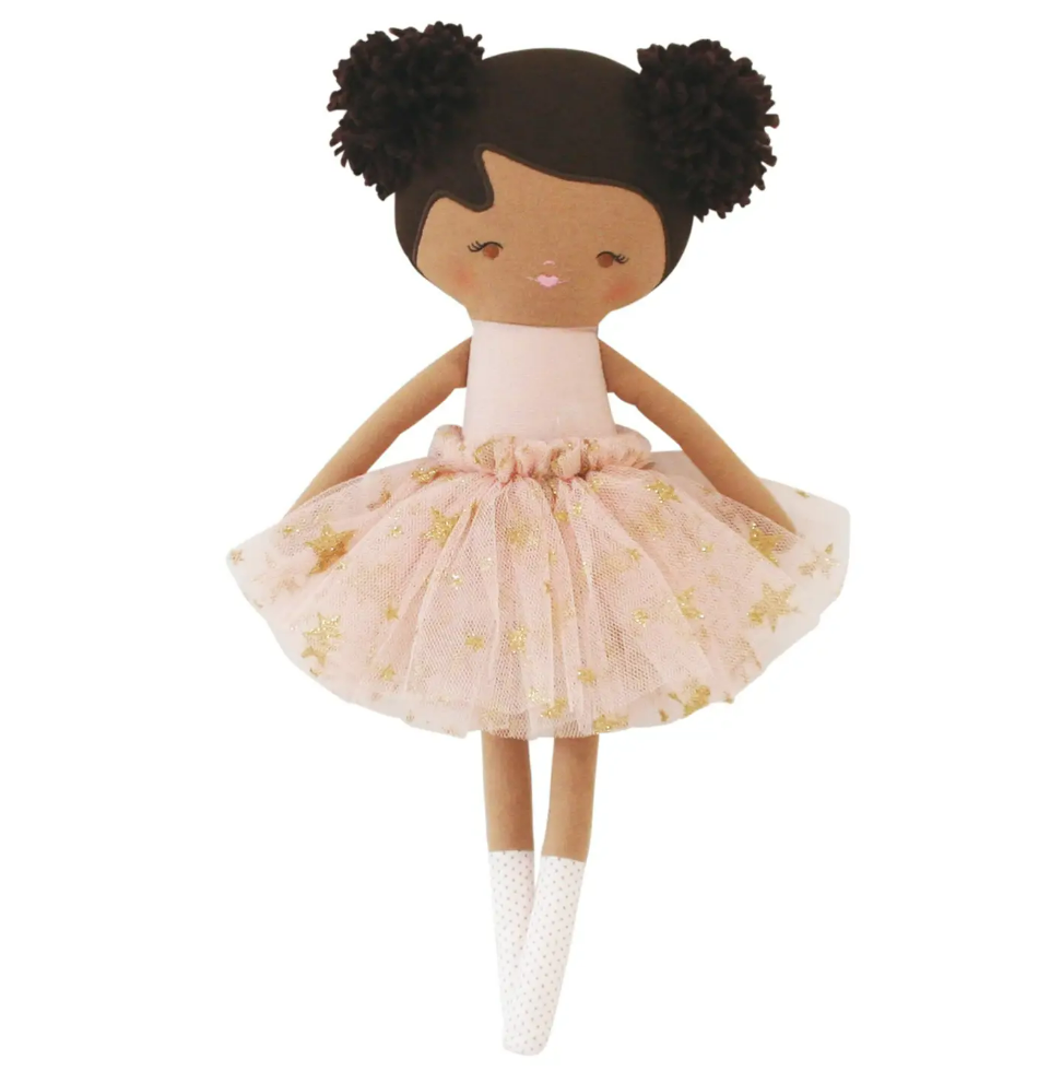 Alimrose Madison Ballet Doll 35cm Pink Gold Star
