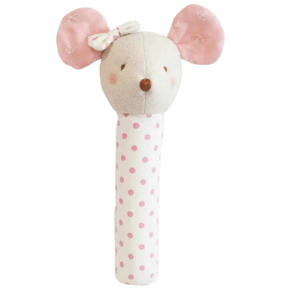 Alimrose Mouse Squeaker Pink