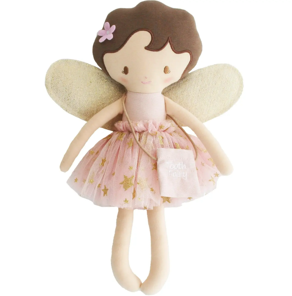 Alimrose Tilly the Tooth Fairy 40cm Blush Gold