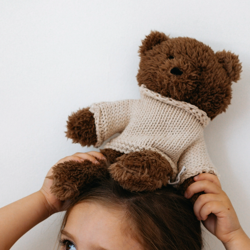 And The Little Dog Laughed Milo Bear - Medium | Soft Toy