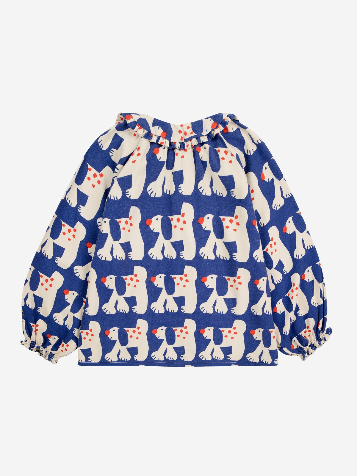 Bobo Choses Fairy Dog all over ranglan sleeve  woven blouse
