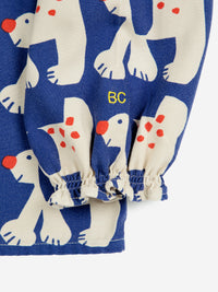 Bobo Choses Fairy Dog all over ranglan sleeve  woven blouse