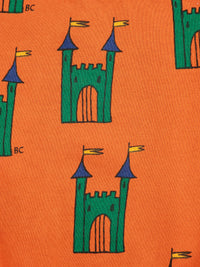 Bobo Choses Faraway Castle all over sweatshirt Orange