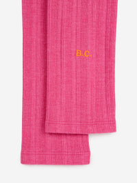 Bobo Choses BC ribbed leggings Fuschia
