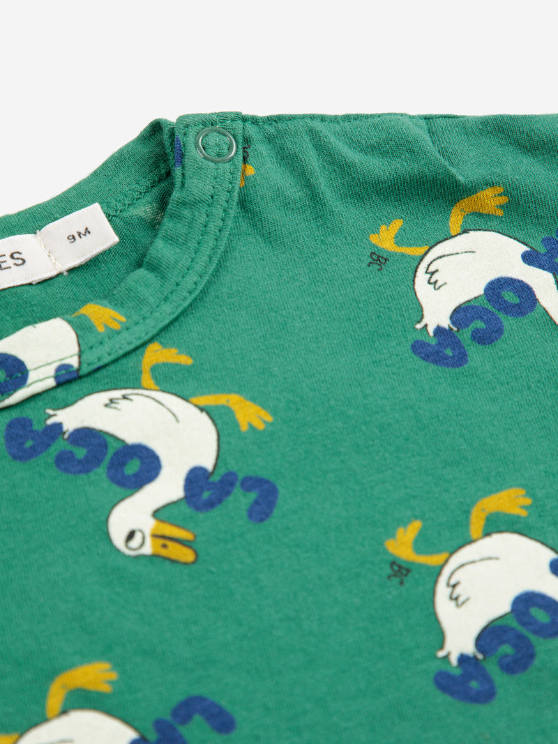 Bobo Choses La Oca all over T-shirt Green