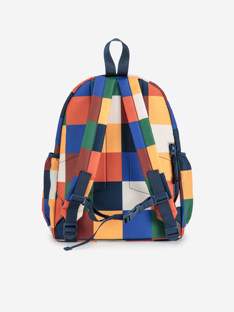 Bobo Choses Multicolor Tiles school bag