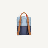 Sticky Lemon Backpack large zissou blue + blue whale