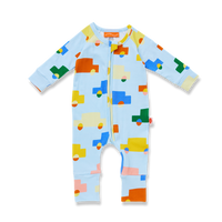 Halcyon Nights Beep Beep Long Sleeve Romper