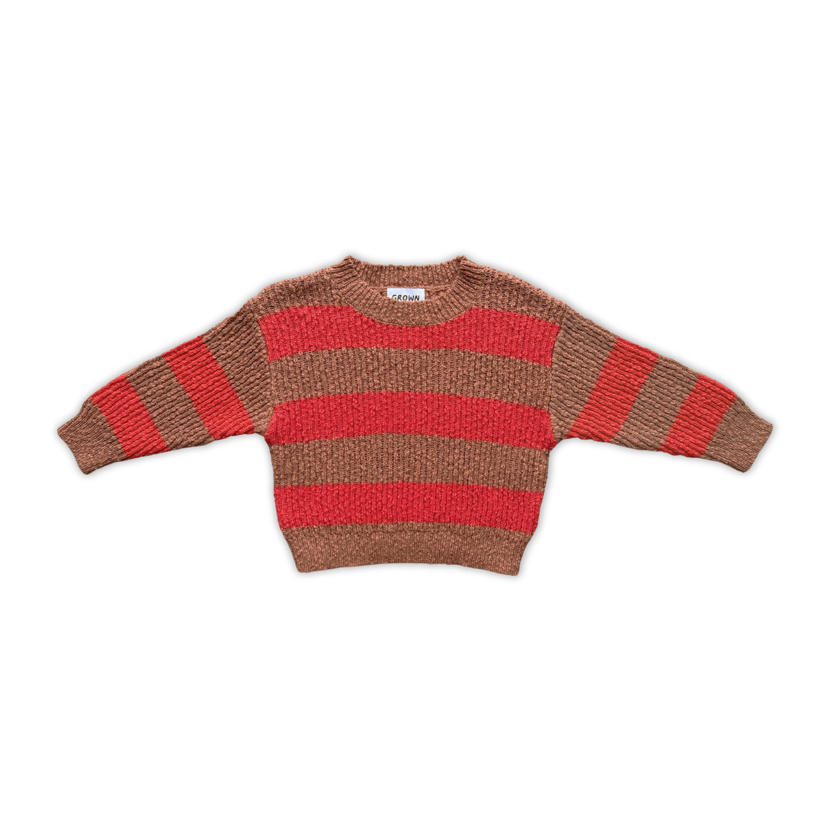 Grown Organic Textured Rib Pull Over - Earth & Sauce