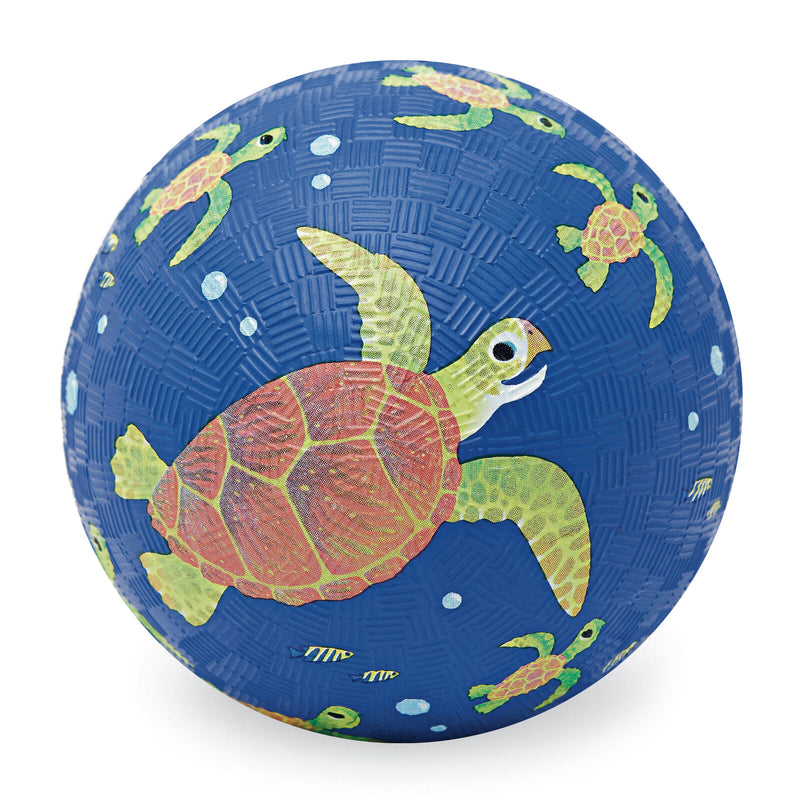 Crocodile Creek 5 Inch Playground Ball - Sea Turtle