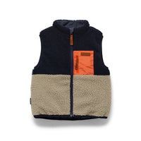 Cry Wolf REVERSIBLE YETI VEST Ash  Colourblock