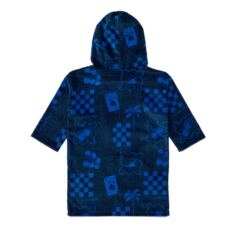 Cry Wolf EVERYWHERE ZIP-UP TOWEL Navy